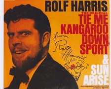 Rolf Harris HAND SIGNED 8x10