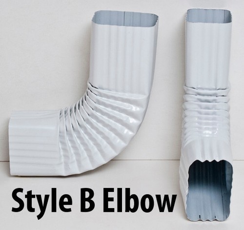 Degree aluminum gutter - 90,