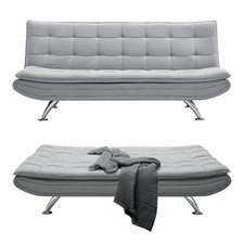 3 Seater Fabirc Sofa Bed Click