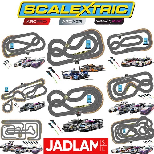 Scalextric sets arc - sets, air/pro