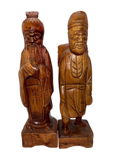 Wooden hand carved - 2,