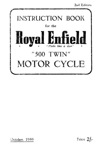 1949 1950 royal enfield - royal,
