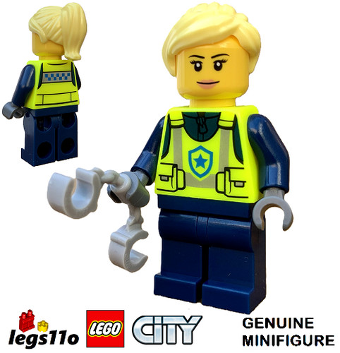 Lego city female police - female,