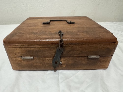 Vintage wooden writing slope - vintage,