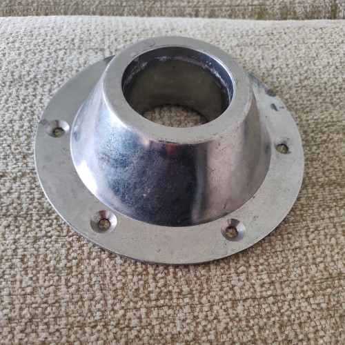 Aluminium pedestal table leg - aluminium,