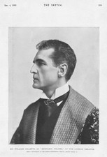 WILLIAM GILLETTE as Sherlock