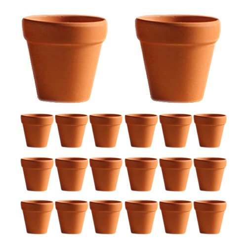 Pcs ceramic flower pot - 20,