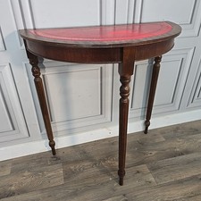 Vintage Demi Lune Console