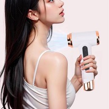White Cordless Hair Dryer
