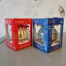 2 x Christmas Tree Decorations Lewis Chess Men Museums Scotland