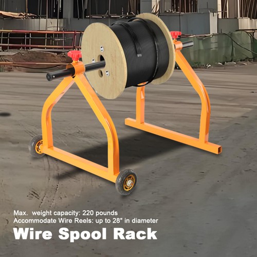 Wire spool rack steel - wire,
