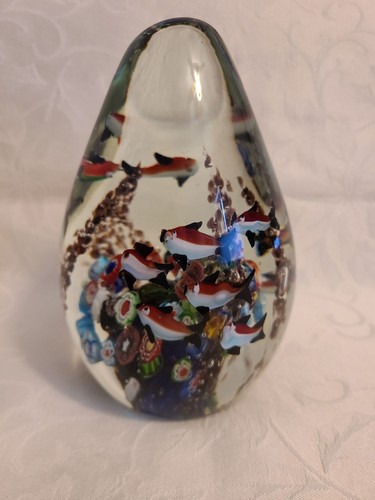 Vintage millefiori fish - fish, tank