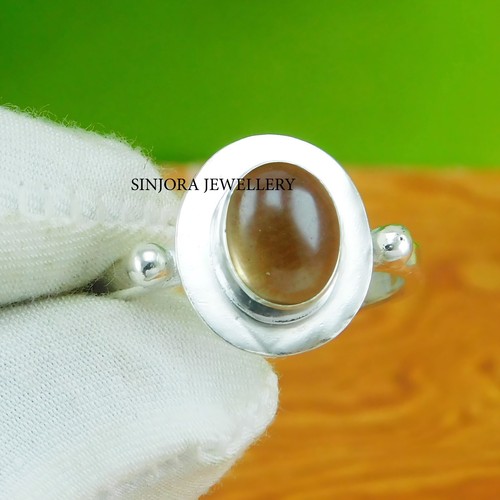 Smoky quartz gemstone 925 - smoky,
