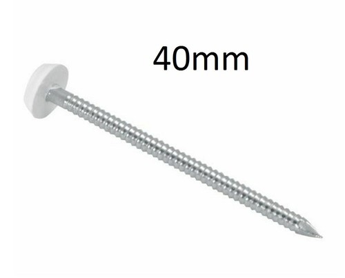 White poly top cladding - poly, pins