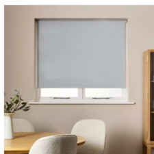 2 for £14 -  Habitat Blackout Duck Egg Roller Blinds -60cm x 160cm