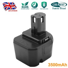 12V 3500mAH NiMH Battery For Ryobi 1400143 1400670 BID1211 CCD1201 CHD1201 BD120
