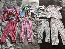 2-3 Years Hey Duggee/In The Night Garden/Tinkerbell/Bluey Pyjama Bundle X 4