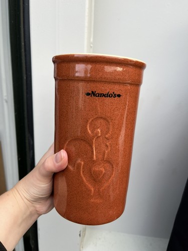 Authentic nandos utensil jar - nandos,