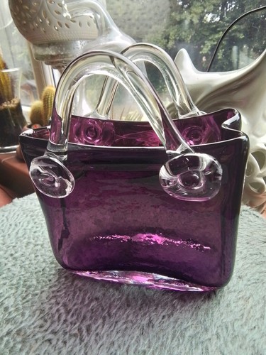 Amethyst handblown purple - ,