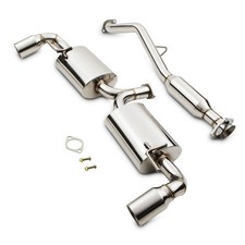 STAINLESS CATBACK EXHAUST SYSTEM RESONATED FOR MAZDA RX8 1.3 RX-8 2004-2009
