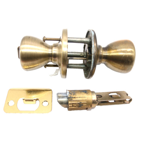 Vintage entry door knob - knob, lock