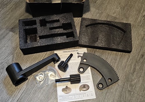 Torque multiplier for gland - torque,