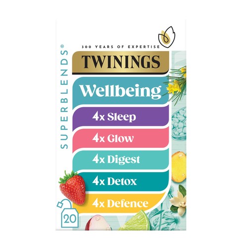 Twinings superblends wellbeing - twinings,