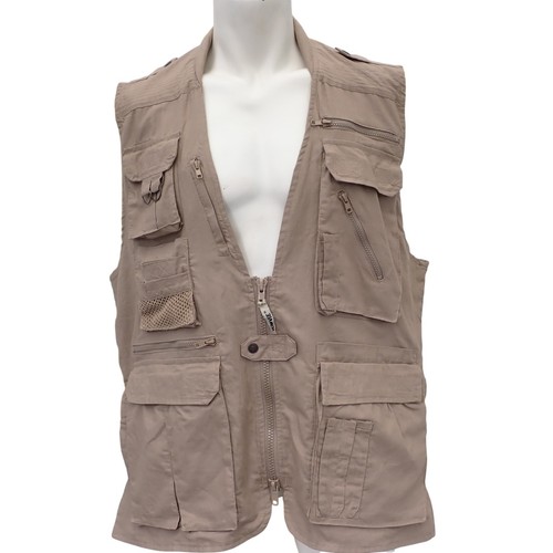 Humvee vest mens tan safari - humvee,