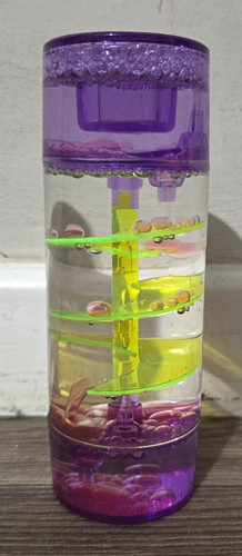 Purple liquid spiral bubble - liquid,