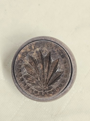 Antique butter stamp treen - antique,