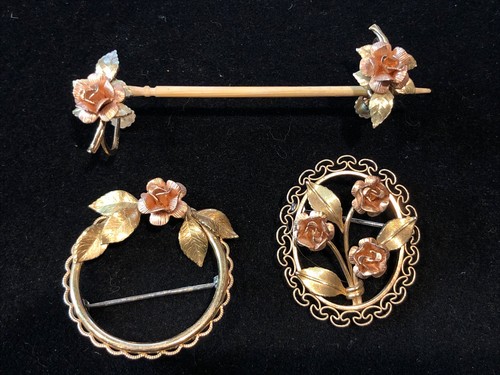 Vintage krementz rose - krementz,