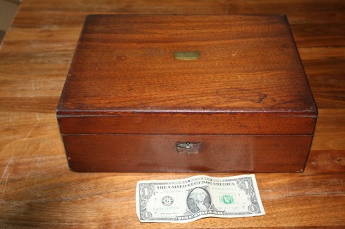 Antique mahogany writing lap - mahogany,