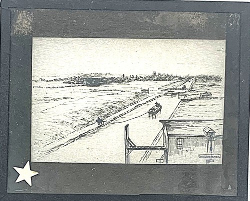 Magic lantern slide - pageant, of