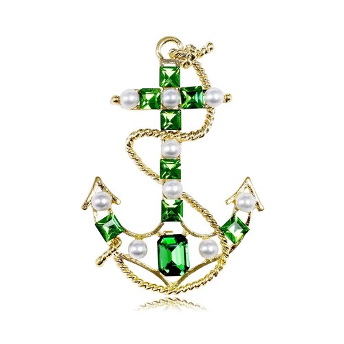 Metal rhinestone anchor - metal, &