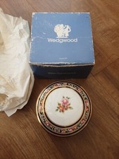 Wedgewood Bone China Clio Trinket Box 1992 bnib
