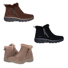 Skechers EASY GOING - COOL ZIP Womens Casual Zip  Boots