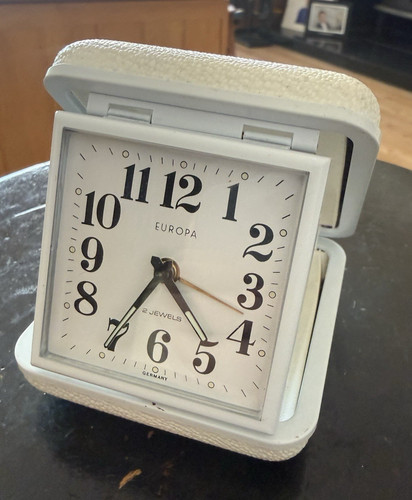 Europa travel alarm clock - europa,