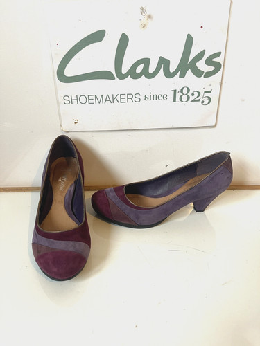 Clarks leather shoes size 6 - clarks,