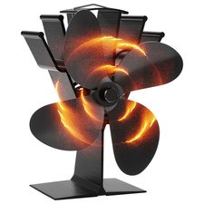 Wood Stove Fan 4 Blade