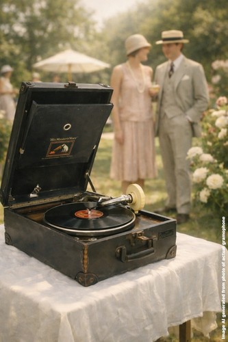 Hmv model 101 - model, portable