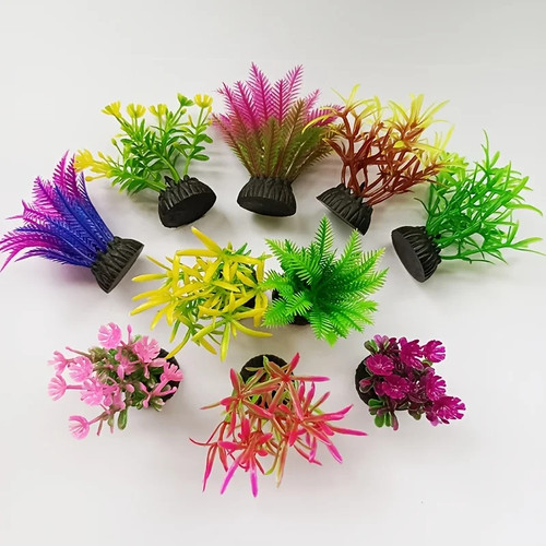 Mixed artificial green - 10,