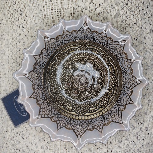 Vintage handmade decorated