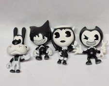Bendy and the Ink Machine Figures Bundle Bendy Alice Angel Boris Ink Bendy 2.5"