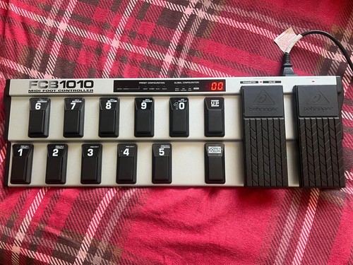 Behringer fcb1010 midi foot - behringer,