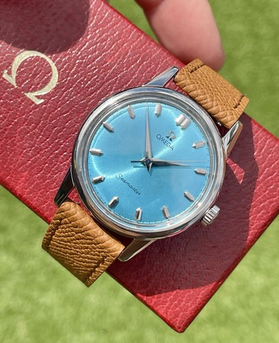 Omega seamaster tiffany blue - omega,
