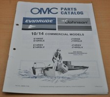 OMC 10/14 Parts Catalog 1986