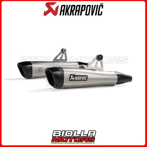 Kit slip akrapovic - slip-on, triumph