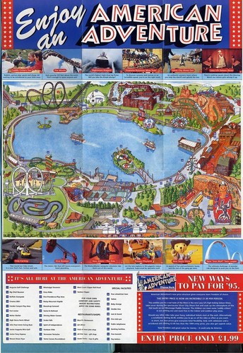 American adventure theme park - american,