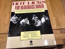 Hot Licks for Bluegrass Banjo by Tony Trischka (Paperback, 1983)