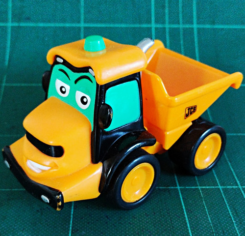 Jcb series yellow dump truck - series, dump-truck